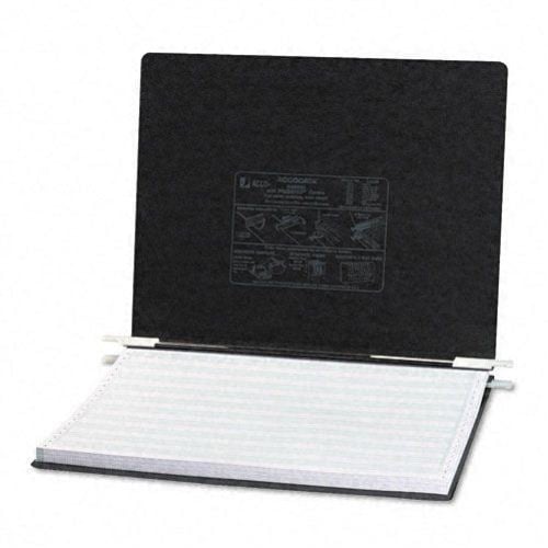 Acco Black 14 7/8" x 11" PRESSTEX Hanging Data Binder - ACC-54071
