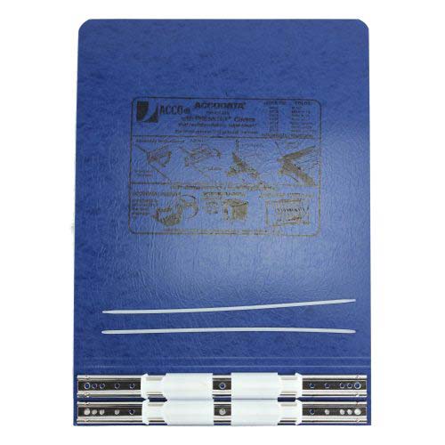 Acco Dark Blue 9.5" x 11" PRESSTEX Hanging Data Binder - ACC-54113