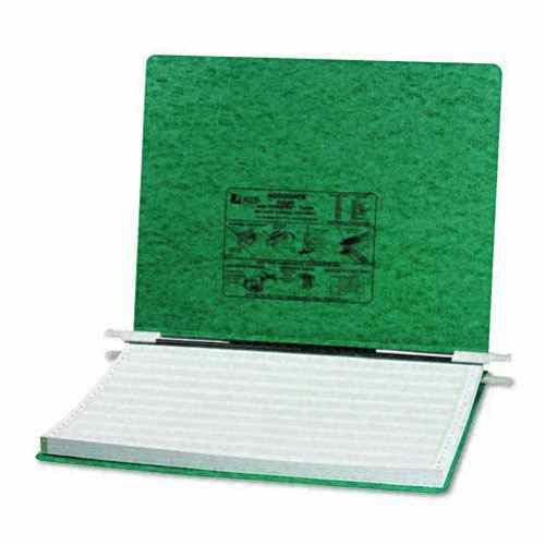 Acco Dark Green 14 7/8" x 11" PRESSTEX Hanging Data Binder - ACC-54076