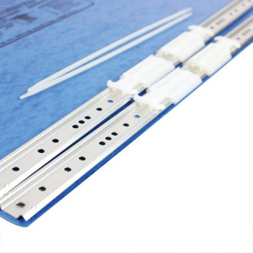 Acco Light Blue 14 7/8" x 11" PRESSTEX Hanging Data Binder - ACC-54072