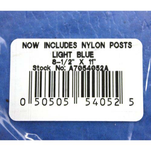 Acco Light Blue 8.5" x 11" PRESSTEX Hanging Data Binder - ACC-54052