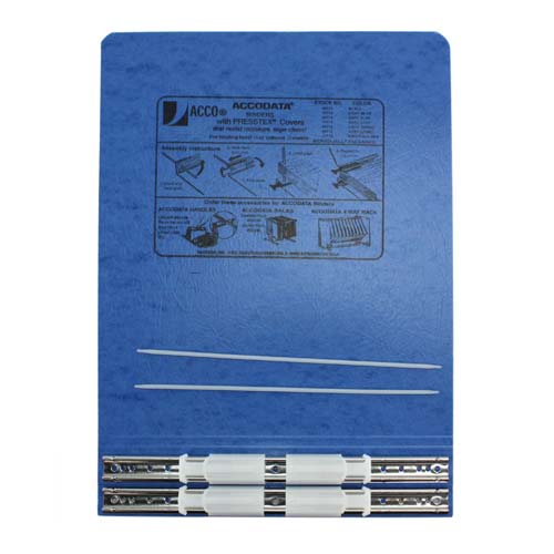 Acco Light Blue  9.5" x 11" PRESSTEX Hanging Data Binder - ACC-54112