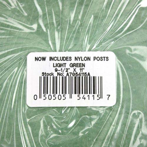 Acco Light Green 9.5" x 11" Presstex Hanging Data Binder - ACC-54115A