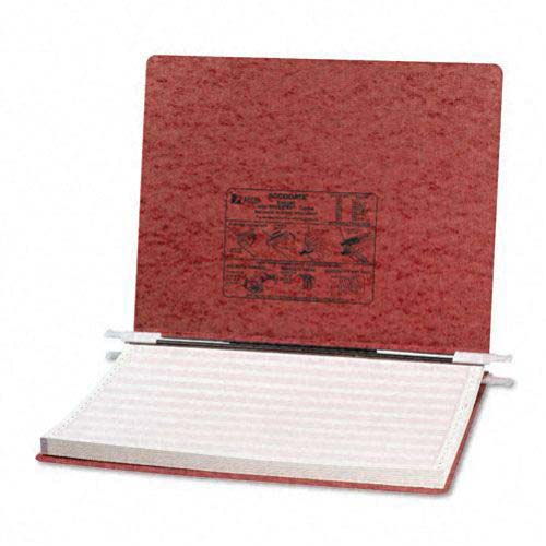 Acco Red 14 7/8" x 11" PRESSTEX Hanging Data Binder - ACC-54078