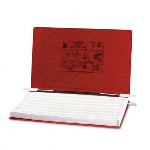Acco Red 14 7/8" x 8.5" PRESSTEX Hanging Data Binder - ACC-54049