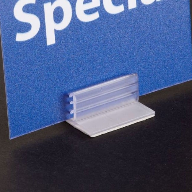 6" Gripper Adhesive Table-Top Sign Holder (10/pk) - Clearance Sale