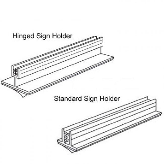 6" Gripper Adhesive Table-Top Sign Holder (10/pk) - Clearance Sale