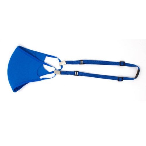 Adjustable Royal Blue Mask Holder Lanyards - 100pk