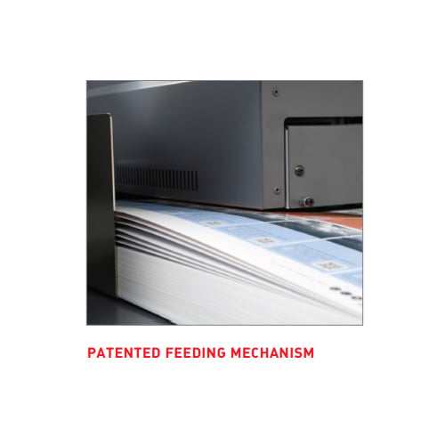 MBM AeroCut Prime Complete Air Feed Paper Slitter-Cutter-Creaser-Perforator Digital Finisher