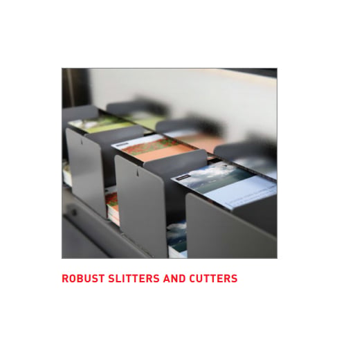 MBM AeroCut Prime Complete Air Feed Paper Slitter-Cutter-Creaser-Perforator Digital Finisher
