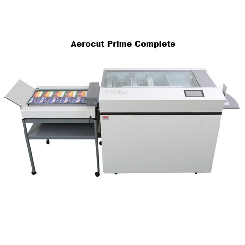 MBM AeroCut Prime Complete Air Feed Paper Slitter-Cutter-Creaser-Perforator Digital Finisher
