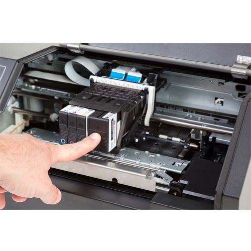 Afinia Label L801 high-speed digital color label printer with Memjet printhead