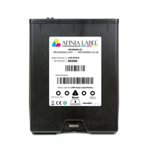Afinia Label L701 Memjet Black Ink Cartridge - 30300