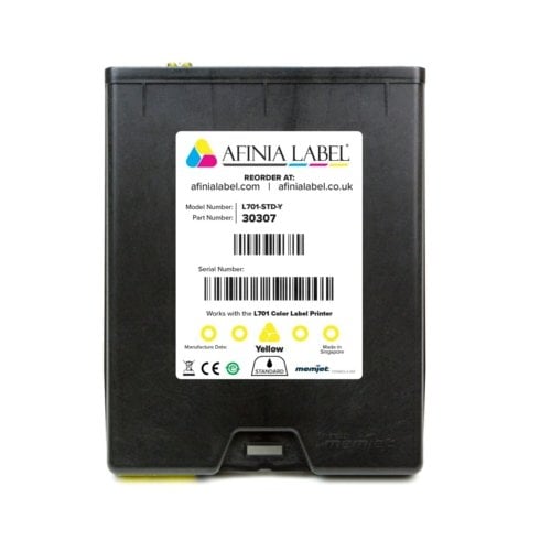 Afinia Label L701 Memjet Yellow Ink Cartridge - 30307