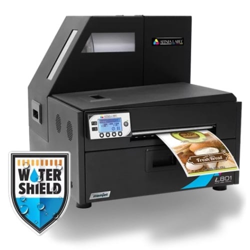 Afinia Label L801 Plus color label printer for water-resistant labels