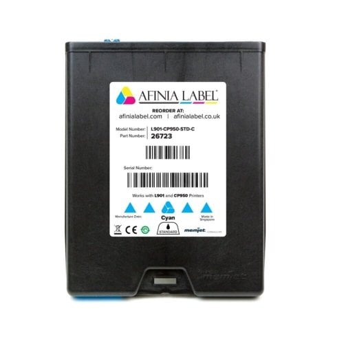 Afinia Label L901/CP950 Standard Cyan Memjet Ink Cartridge