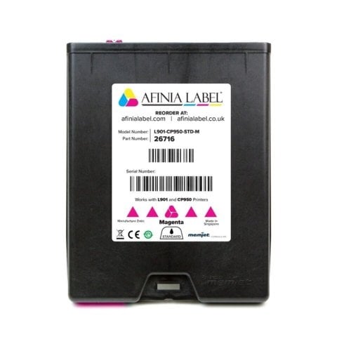 Afinia Label L901/CP950 Standard Magenta Memjet Ink Cartridge