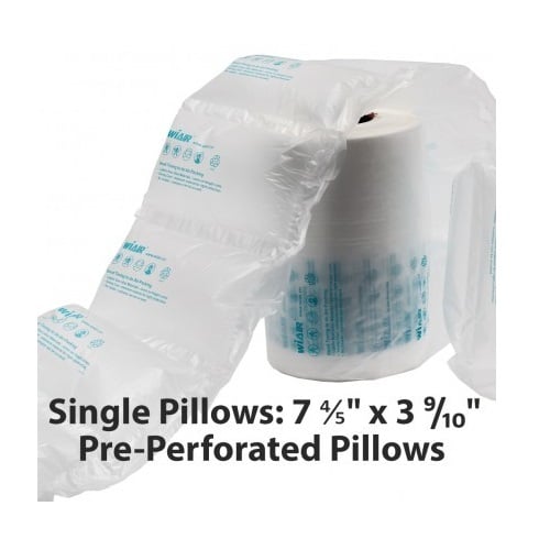 Single Air Pillow Film Roll for Accel Air 1 and Air 3 Packaging Machines (2700pcs/roll) - 4 Rolls