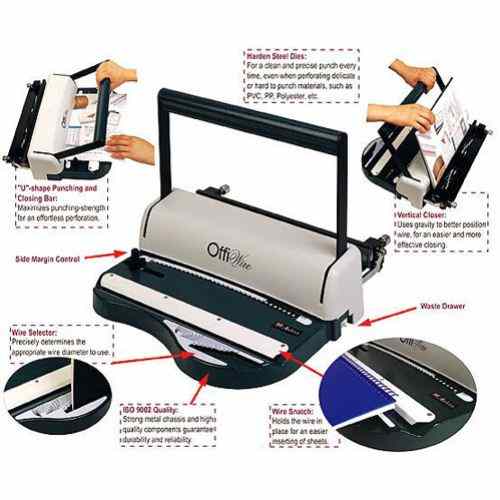 Akiles 3:1 OffiWire Manual Wire Binding Machine