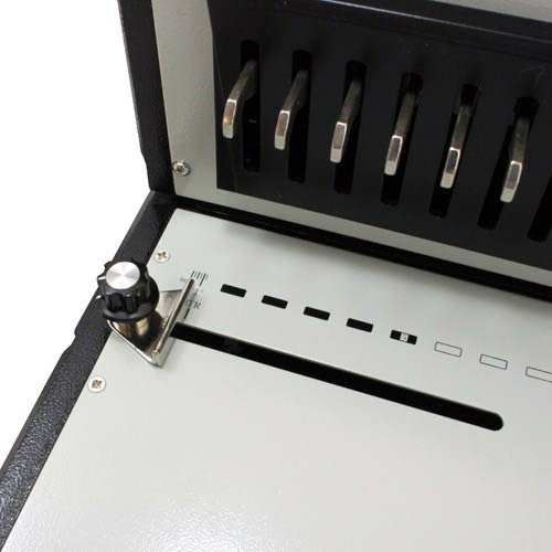 Refurbished Akiles AlphaBind-CM Manual Plastic Comb Binding Machine