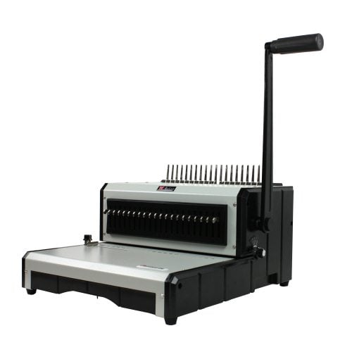Refurbished Akiles AlphaBind-CM Manual Plastic Comb Binding Machine