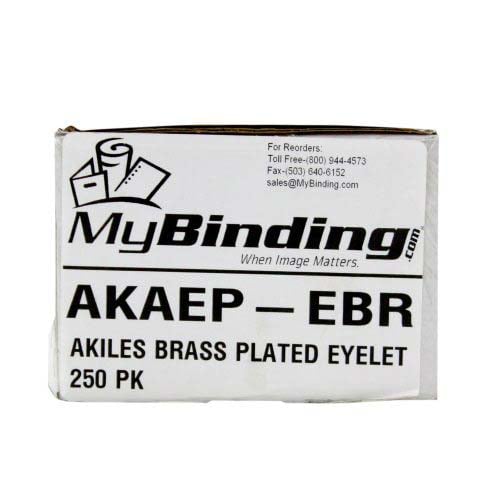 Akiles Brass Plated Eyelets (250pk)