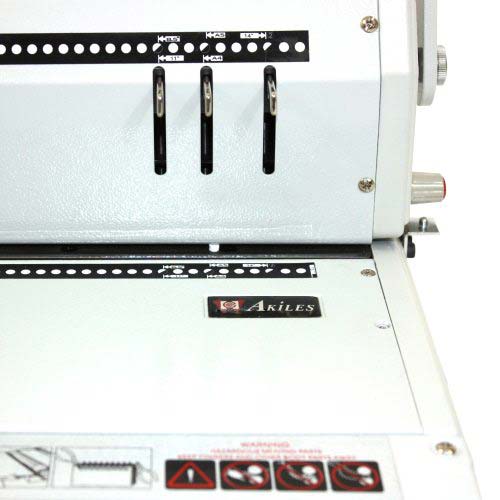 Refurbished Akiles CoilMac ECI 4:1 Coil Binding Machine w/ Electric Inserter