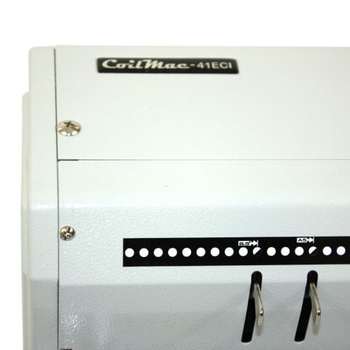 Refurbished Akiles CoilMac ECI 4:1 Coil Binding Machine w/ Electric Inserter