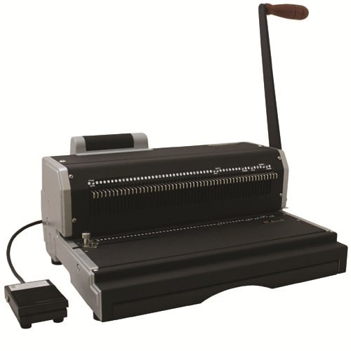 Akiles CoilMac ER+ Plus Oval Hole Coil Binding Machine with Inserter