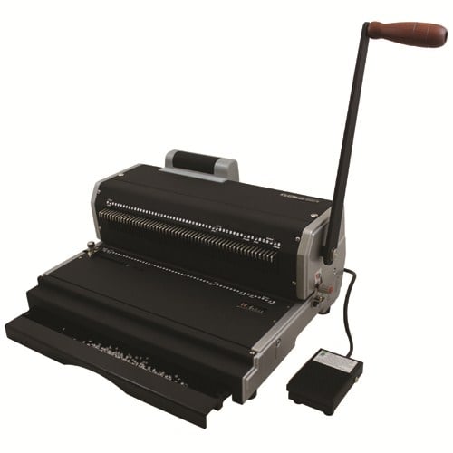 Akiles CoilMac ER+ Plus Oval Hole Coil Binding Machine with Inserter