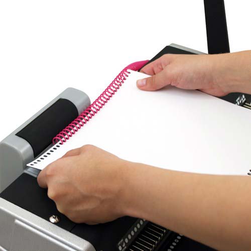 Akiles CoilMac ER+ Plus Oval Hole Coil Binding Machine with Inserter