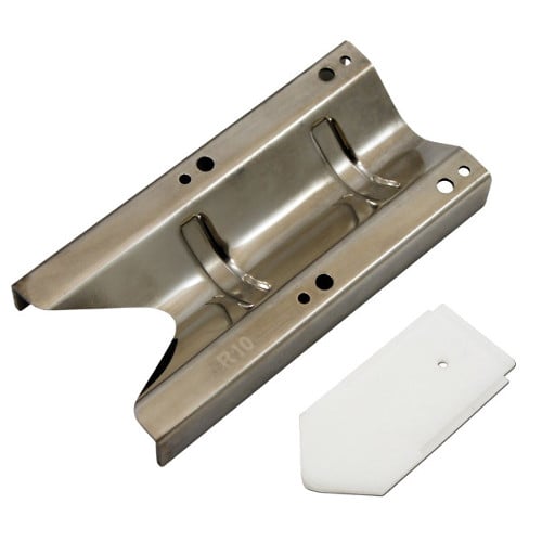 Akiles Diamond 6 and 7 Corner Rounding Machine 1/2" Radius Knife w/ Lower Blade Pad and Base