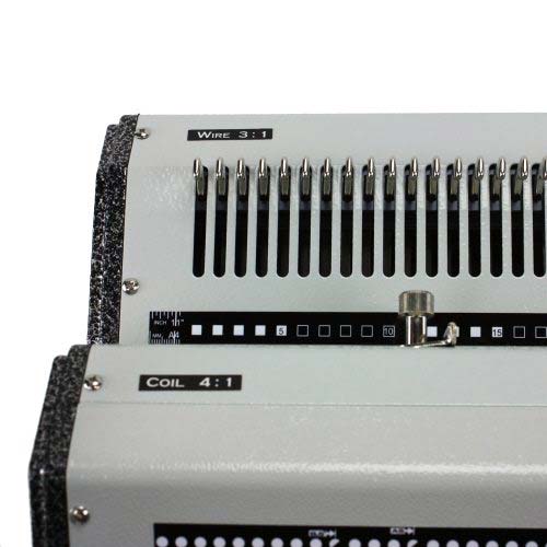 Akiles DuoMac 431 4:1 Coil and 3:1 Wire Binding Machine