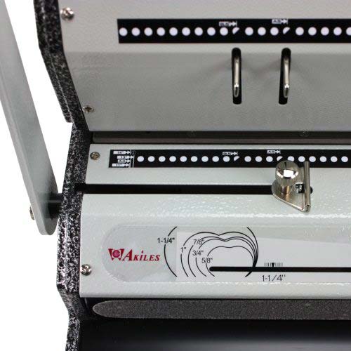 Akiles DuoMac 431 4:1 Coil and 3:1 Wire Binding Machine