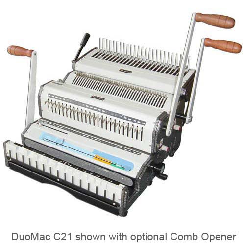 Refurbished Akiles DuoMac C21 Plastic Comb and 2:1 Wire Binding Machine