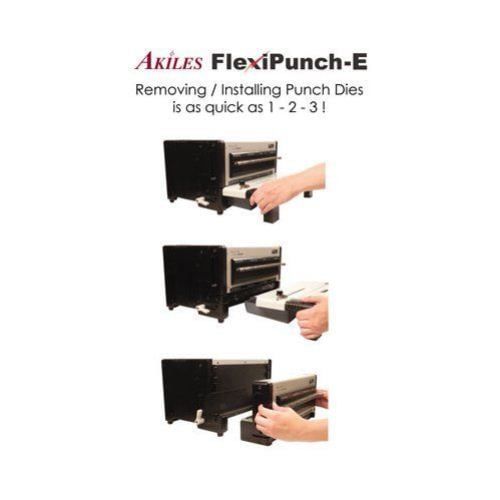Akiles FlexiPunch-E Electric Modular Interchangeable Die Binding Punch