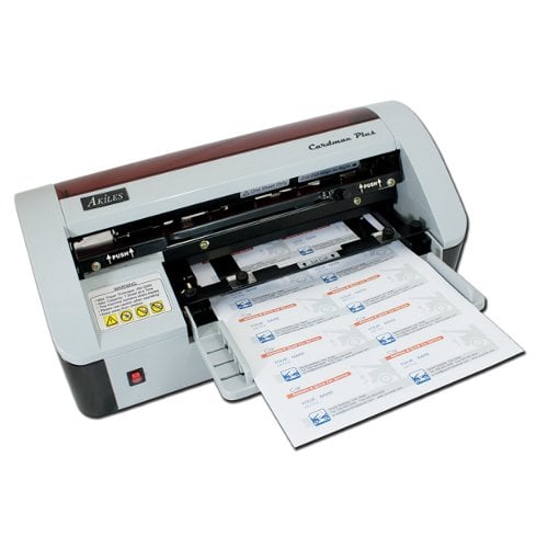 Refurbished Akiles Full Bleed CardMac Plus Electric Business Card Slitter