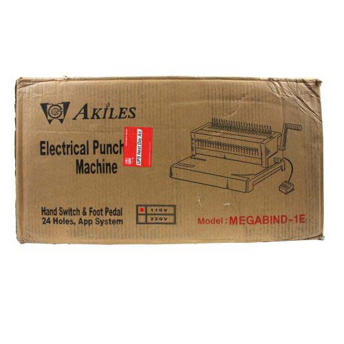 Akiles Megabind 1E Electric Legal Size Comb Binding Machine
