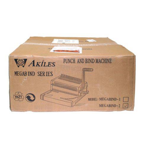 Akiles Megabind 2 Comb Binding Machine with Wire Closer