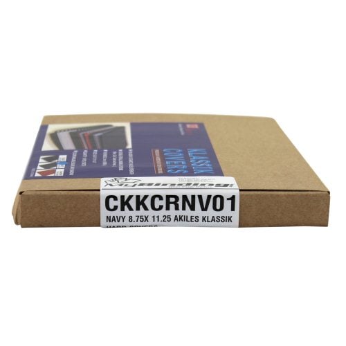 Akiles Navy 8.75" x 11.25"  Klassik Hard Covers (10pk)