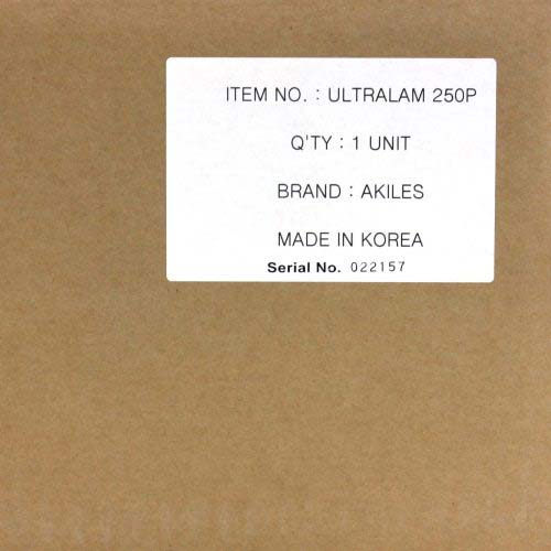Akiles UltraLam 250P Heavy Duty 9.84" Laminator