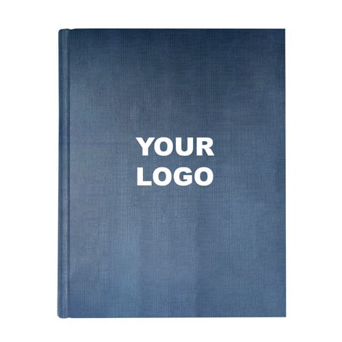 MasterBind All in One Navy Linen Hard Covers with Channel