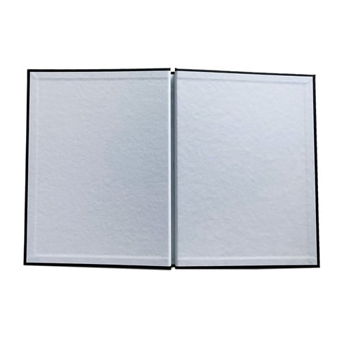 MasterBind All in One Black Modern Hard Covers with Channel