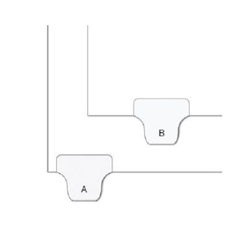 Individual Letter Z - Allstate Style Pre-Printed Tab Divider [Letter Size, Bottom, Uncollated] - 25/Pk
