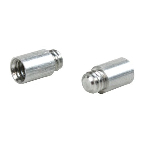 Silver Aluminum Screw Post Extensions - 100pk