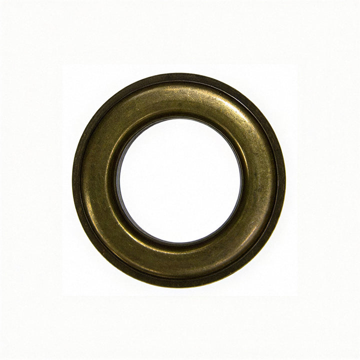 #4 (1/2") Self-Piercing Antique Brass Grommets - 500/Pack