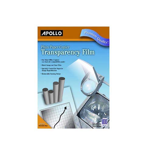 Apollo Plain Paper Copier Transparency Film - PP201CE