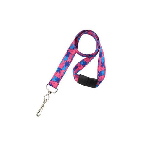 Autism Awareness Lanyard - 100pk