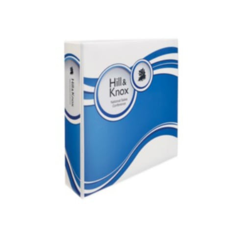 Avery 2" Blue Circles Designer View Binders with Slant Ring - 6pk