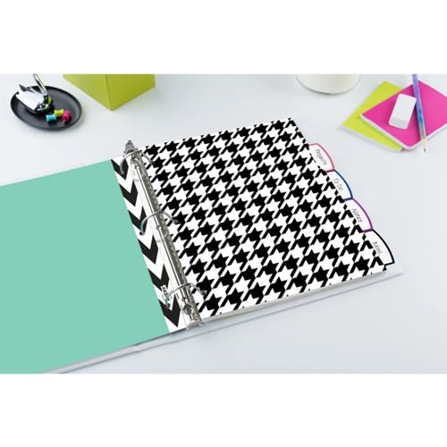 Avery Big Tab Damask Design 5-Tab Reversible Fashion Dividers 1 set - 24914